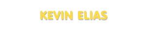 Der Vorname Kevin Elias